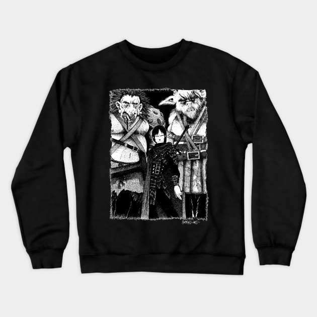 Asplenia Studios: The Gaze of the Eyeless is fear Crewneck Sweatshirt by AspleniaStudios